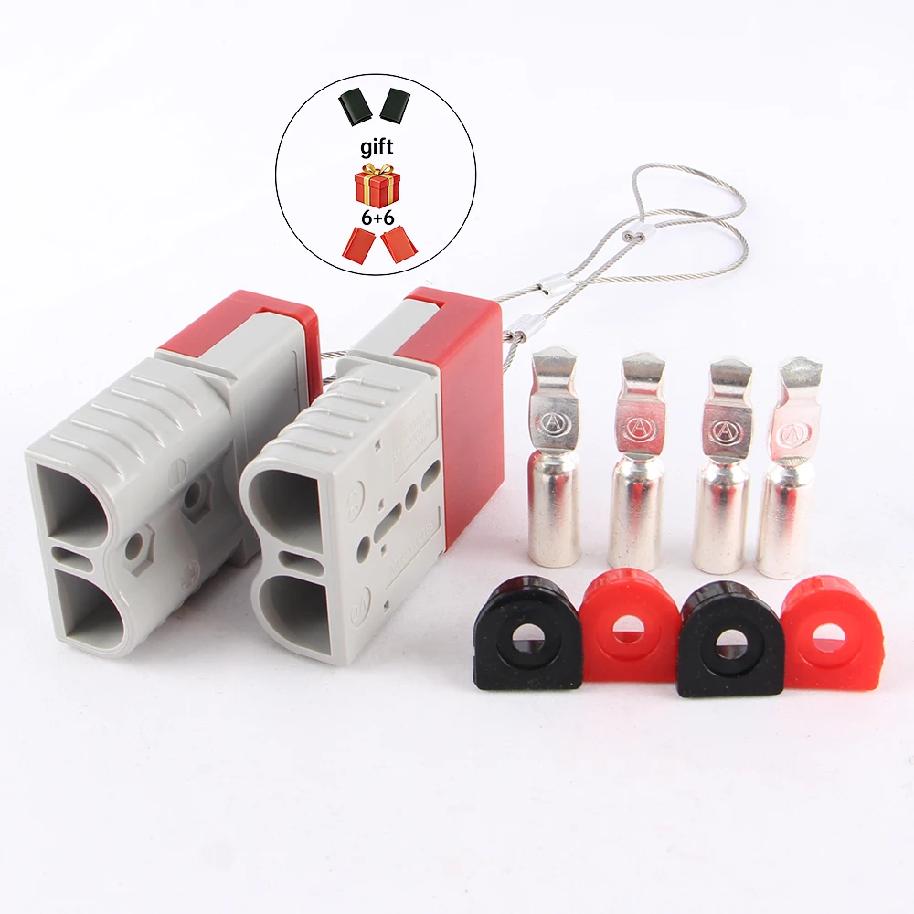 120AMP Hard Dust Cover High Current Car Forklift Quick Disconnect Battery Charging Connector Plug Kit With Rubber Sealing Plug
120AMP Hard Dust Cover High Current Car Forklift Quick Disconnect Battery Charging Connector Plug Kit With Rubber Sealing Plug