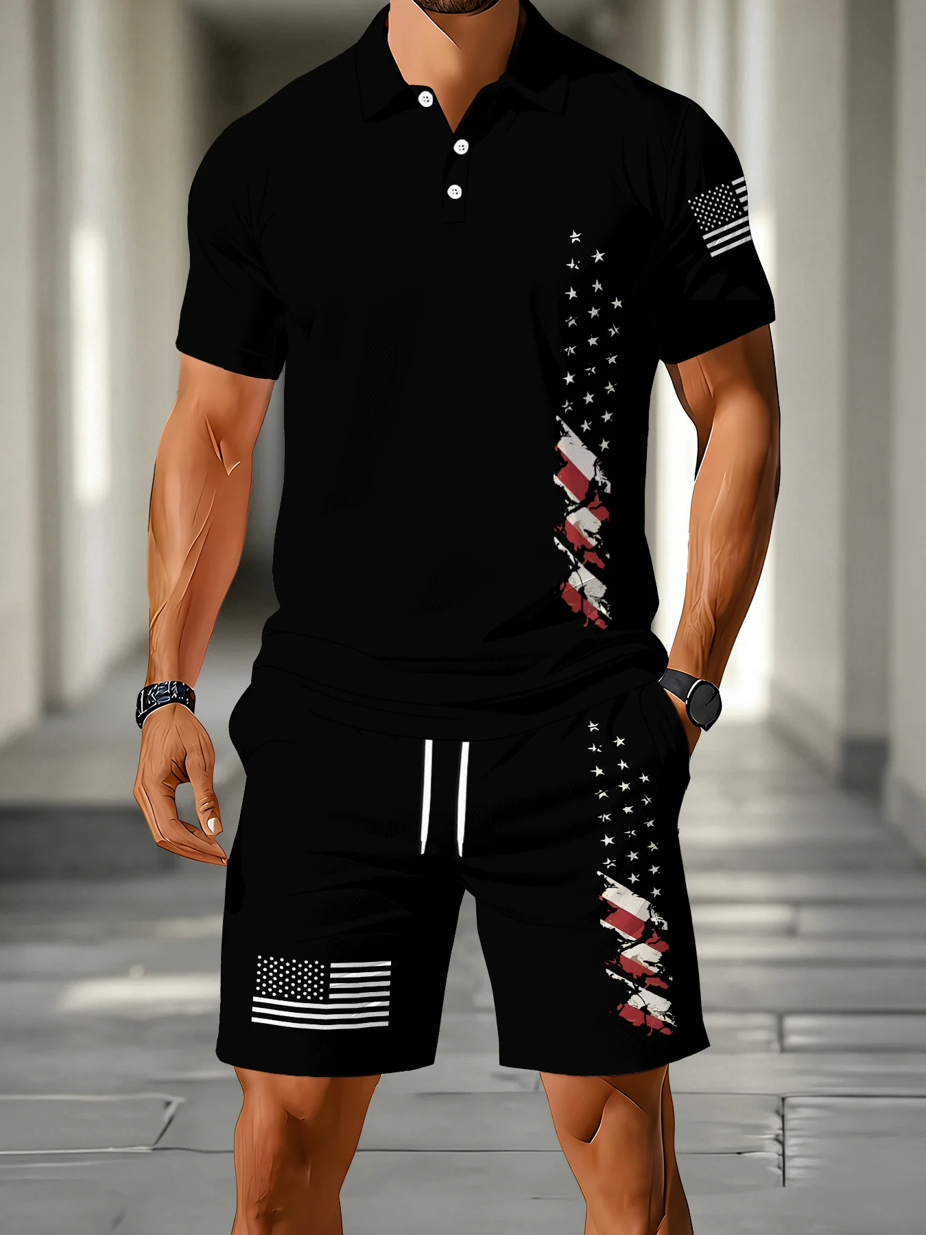 2026 Summer Men's Polo Shirt Set - 3D Printed Design Breathable Lightweight Comfortable Fashionable Outdoor Men's Clothing
2026 Summer Men's Polo Shirt Set - 3D Printed Design Breathable Lightweight Comfortable Fashionable Outdoor Men's Clothing