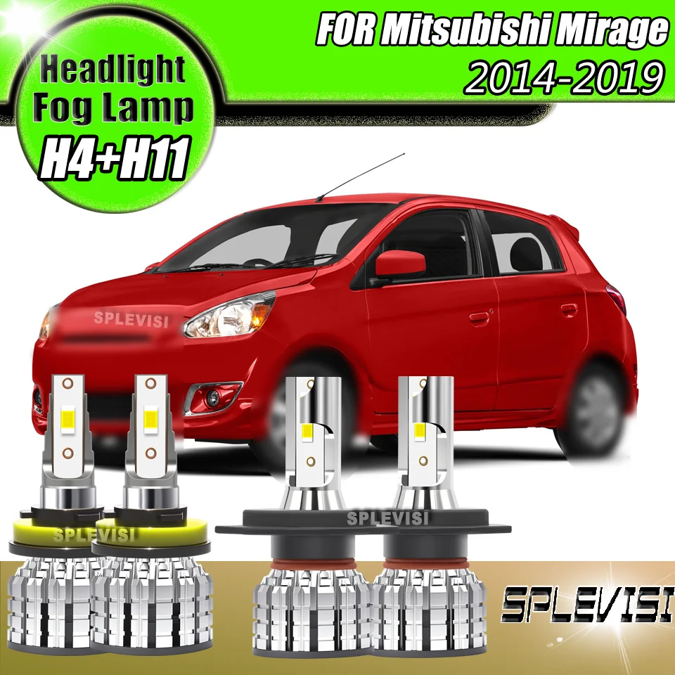 H4 H11 SPLEVISI Car Light LED Headlight Fog Enduring and enduring Warranty For Mitsubishi Mirage 2014 2015 2016 2017 2018 2019
H4 H11 SPLEVISI Car Light LED Headlight Fog Enduring and enduring Warranty For Mitsubishi Mirage 2014 2015 2016 2017 2018 2019