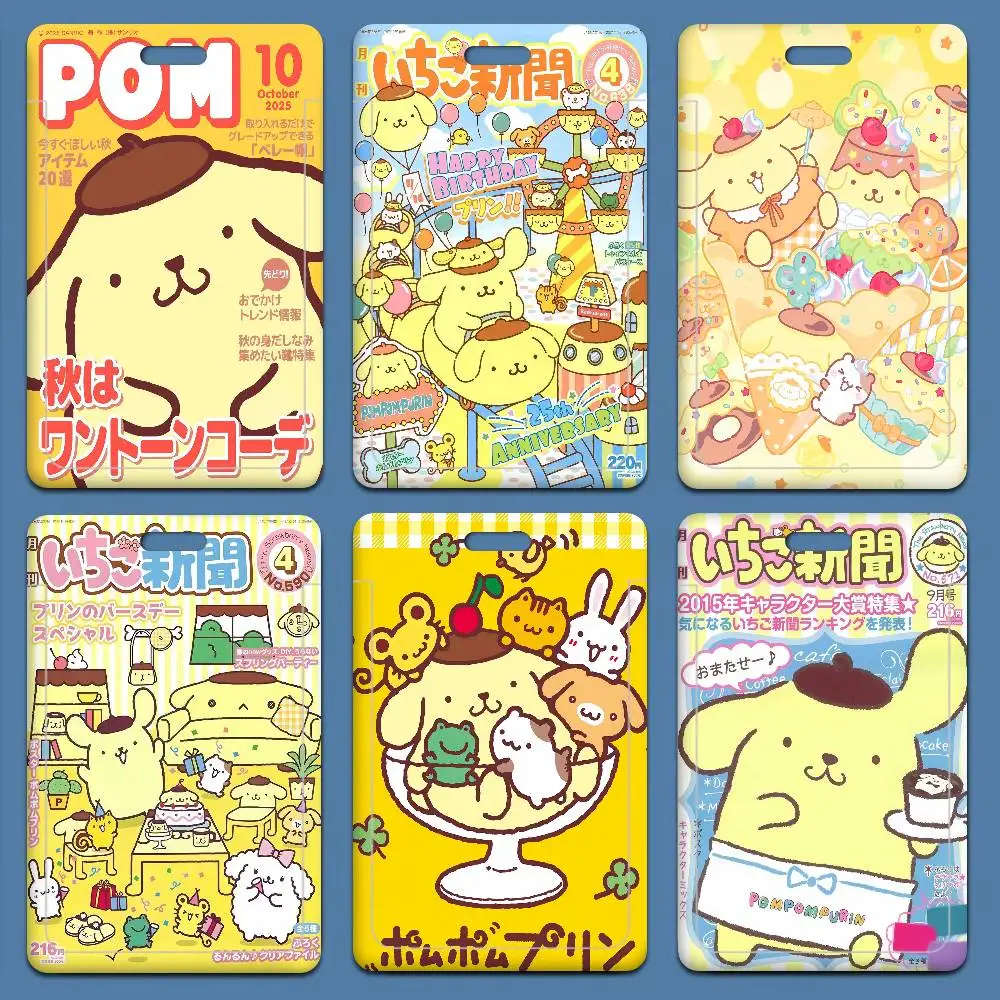 Cartoon P-PomPomPuriN Pocket Credit ID Card Badge Tag Holder Pass Case W/ Neck Strap Lanyard
Cartoon P-PomPomPuriN Pocket Credit ID Card Badge Tag Holder Pass Case W/ Neck Strap Lanyard