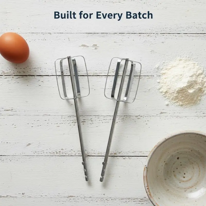 1/2pcs Hand Mixer Beaters Attachments For Universal Stainless Steel Electric Hand Mixer Whisk Replacement
1/2pcs Hand Mixer Beaters Attachments For Universal Stainless Steel Electric Hand Mixer Whisk Replacement