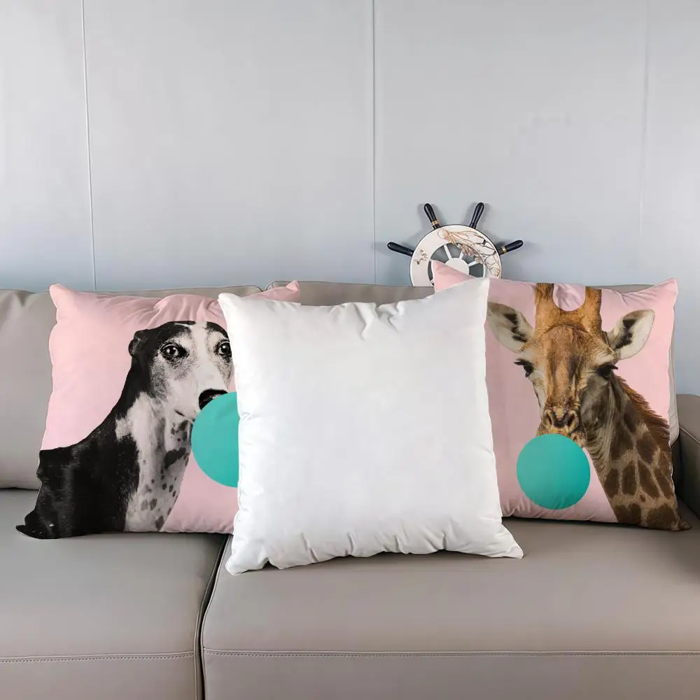 Pink Funny Dog Animals Pillow Case Multi sized car seat cushions, luxurious home office, sofa decorative pillowcases
Pink Funny Dog Animals Pillow Case Multi sized car seat cushions, luxurious home office, sofa decorative pillowcases