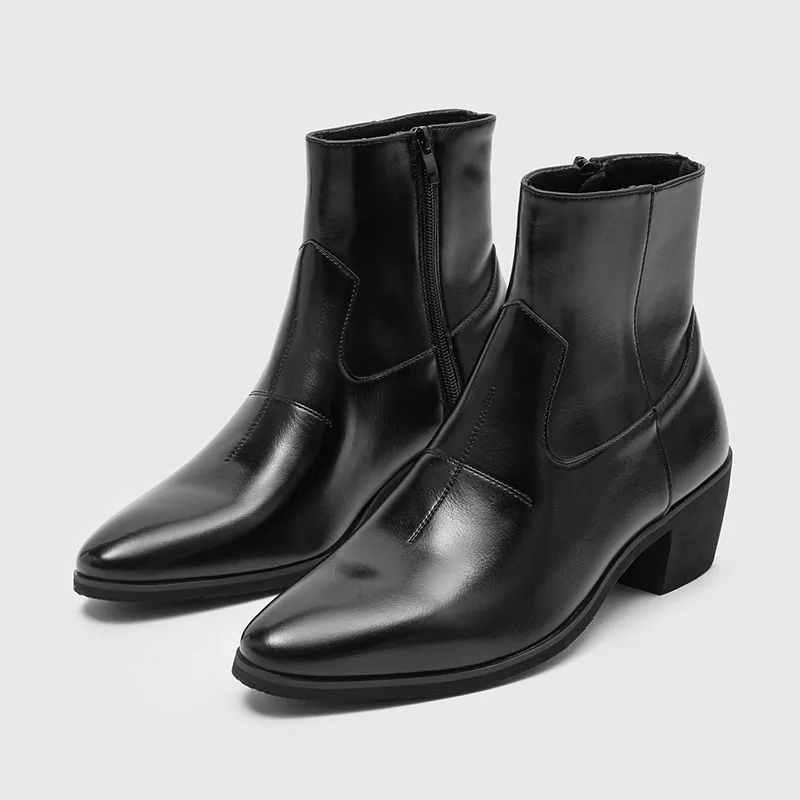 men's casual business office chelsea boots slip-on natural leather shoes cowboy spring autumn boot black stylish ankle botas man
men's casual business office chelsea boots slip-on natural leather shoes cowboy spring autumn boot black stylish ankle botas man