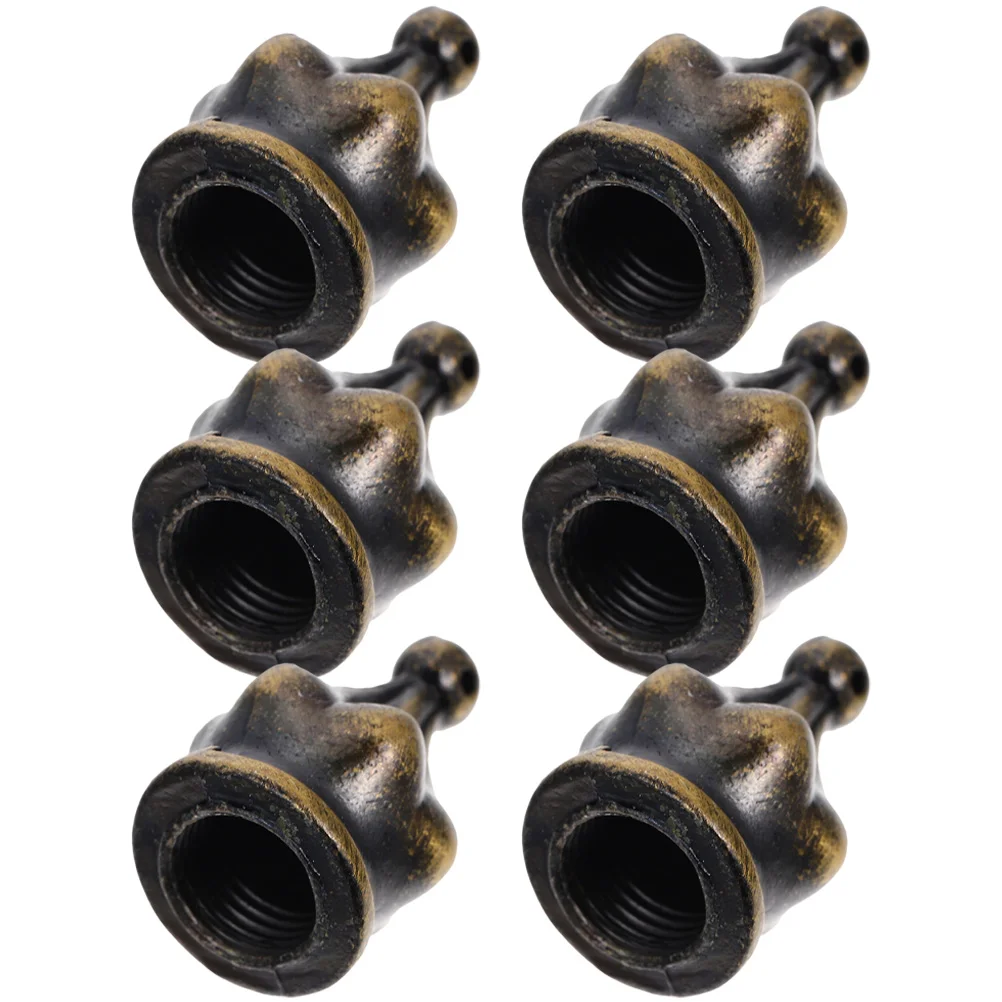 6 Pcs Light Screw Caps Chandelier Decoration Desk Lamp Finials Decorative Decorate
6 Pcs Light Screw Caps Chandelier Decoration Desk Lamp Finials Decorative Decorate