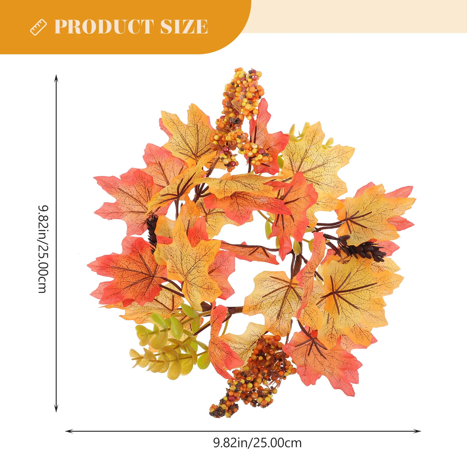 Maple Leaf Garland Artificial Fall Wreath For Door Wall Hanging Home Decor Party Supplies Harvest Festival Ornament Autumn
Maple Leaf Garland Artificial Fall Wreath For Door Wall Hanging Home Decor Party Supplies Harvest Festival Ornament Autumn
