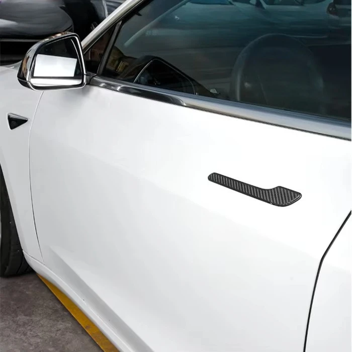 Carbon Fiber Door Handle Cover Sticker For TESLA Model 3 TESLA Model Y Exterior Car Accessories 2019 2021 Factory Outlet
Carbon Fiber Door Handle Cover Sticker For TESLA Model 3 TESLA Model Y Exterior Car Accessories 2019 2021 Factory Outlet