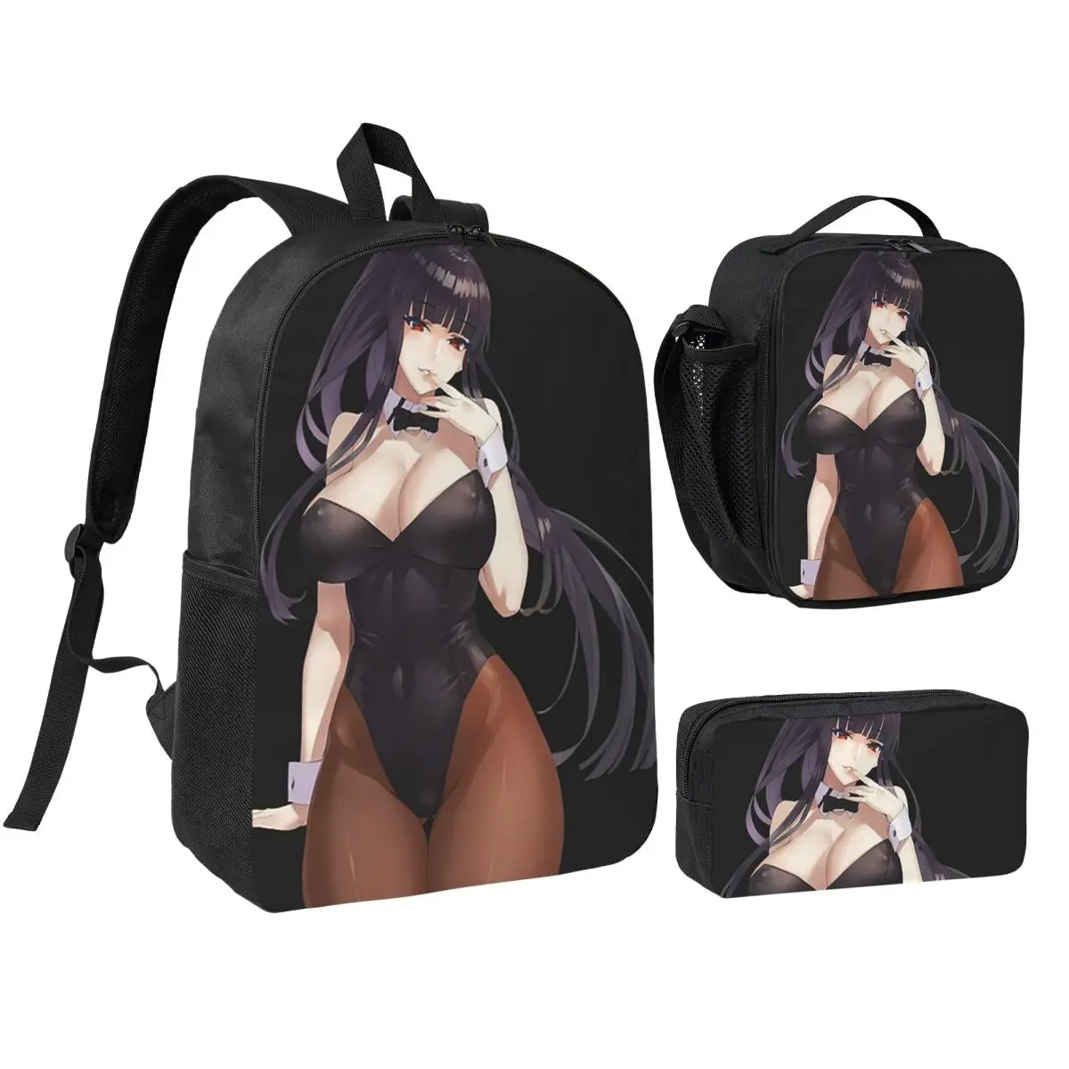Yumeko Jabami Sexy Hentai Anime Bunnysuit Backpack BookBag School Bag Shoulder Bags 3ps Insulated Lunch Bag Pencil Case
Yumeko Jabami Sexy Hentai Anime Bunnysuit Backpack BookBag School Bag Shoulder Bags 3ps Insulated Lunch Bag Pencil Case
