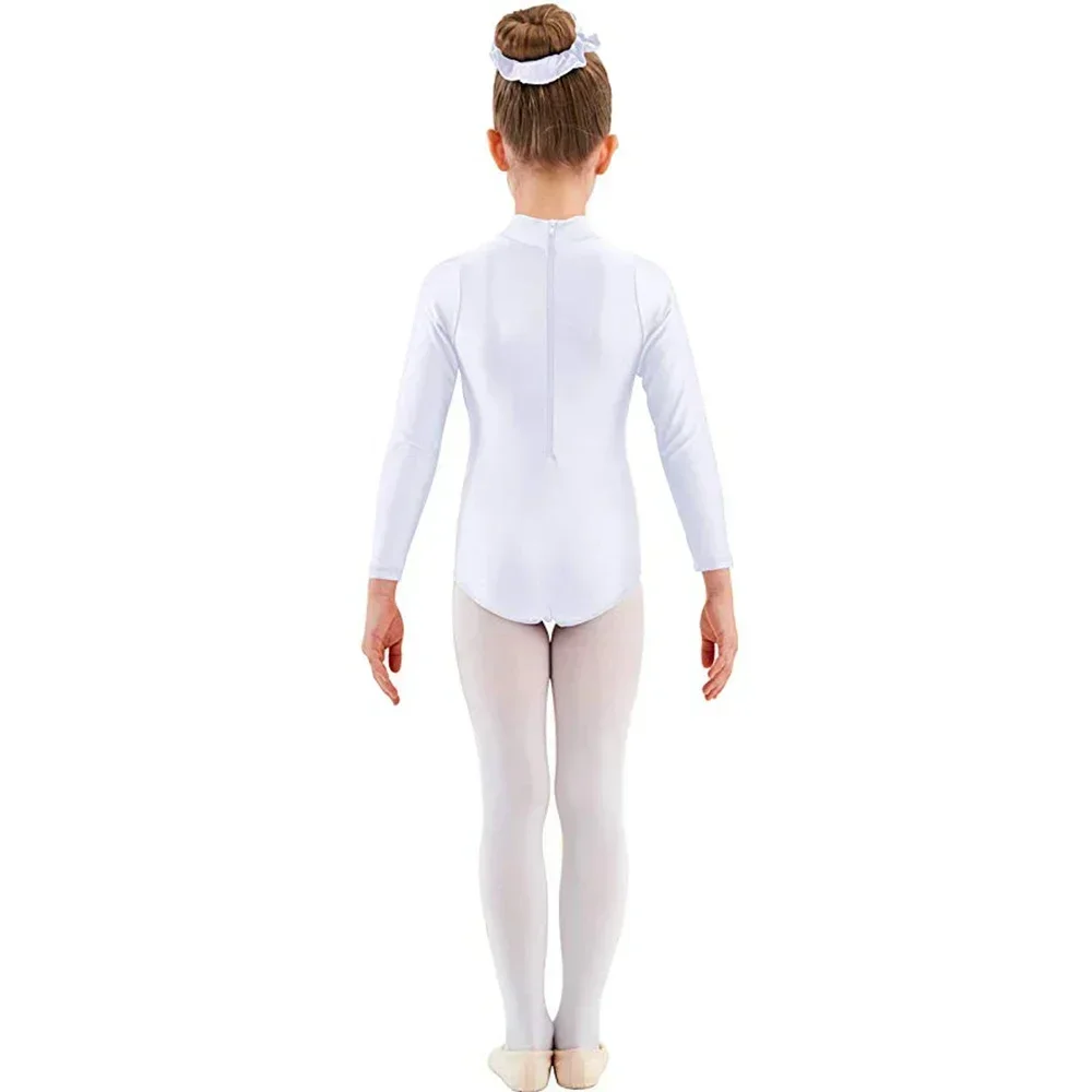 Kids Basic Ballet Leotard Long Sleeve Turtleneck Girls Gymnastics Spandex Toddler Baby Romper Dance Costumes
Kids Basic Ballet Leotard Long Sleeve Turtleneck Girls Gymnastics Spandex Toddler Baby Romper Dance Costumes