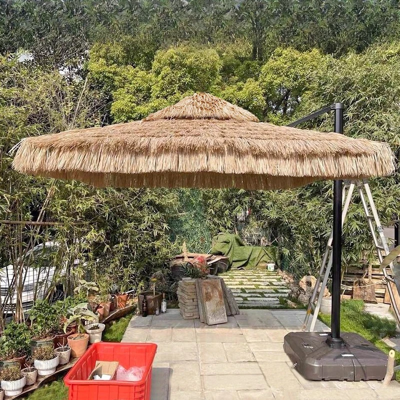 Straw Outdoor parasol Garden Outdoor B & B stall Sun Simulation grass Roman umbrella
Straw Outdoor parasol Garden Outdoor B & B stall Sun Simulation grass Roman umbrella