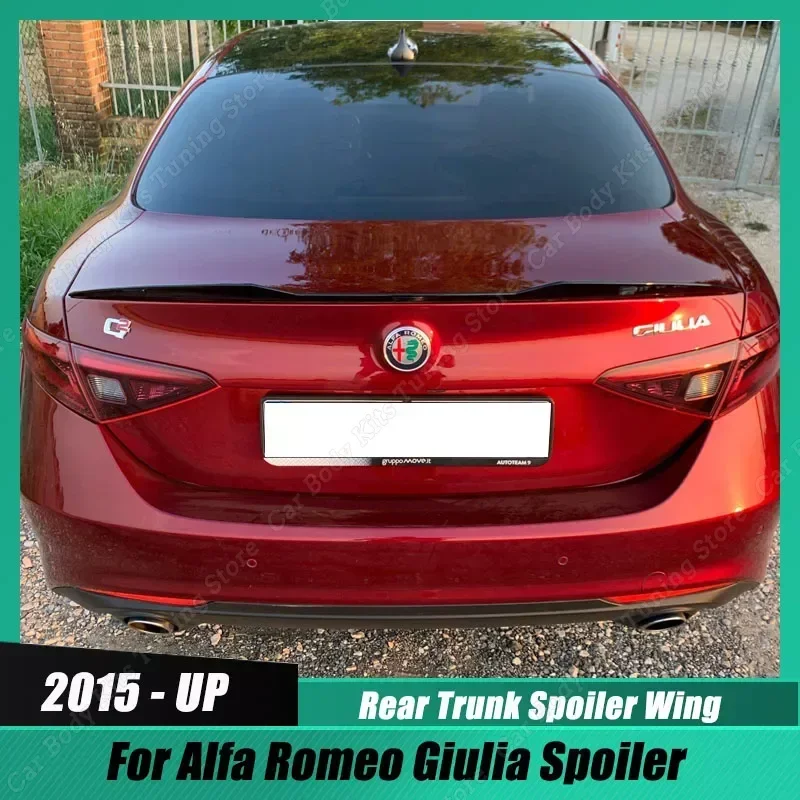 For Alfa Romeo Giulia Spoiler 2015 - UP Rear Spoiler Car Tail Wing Decoration Strips Body Kits Gloss Black Tuning Car Tail Wing
For Alfa Romeo Giulia Spoiler 2015 - UP Rear Spoiler Car Tail Wing Decoration Strips Body Kits Gloss Black Tuning Car Tail Wing