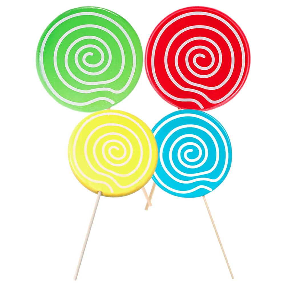 4 Pcs Lollipop Model Wedding Party Prop Fake Food Photo Props Toy Decorative Models Wood Candy Decoration Rainbow Decorations
4 Pcs Lollipop Model Wedding Party Prop Fake Food Photo Props Toy Decorative Models Wood Candy Decoration Rainbow Decorations