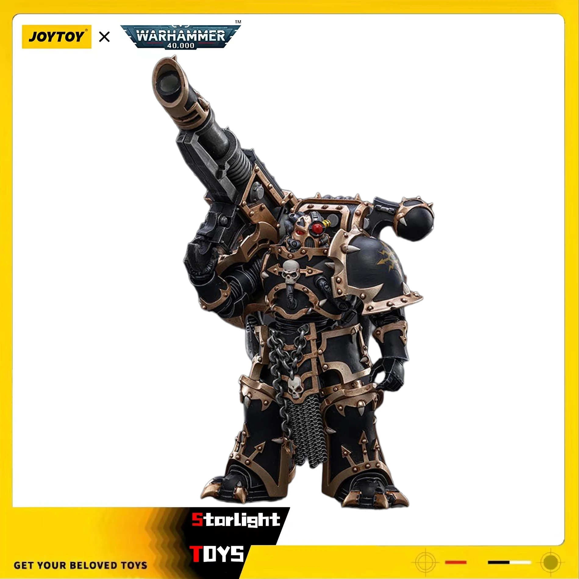 JOYTOY 1/18 Action Figure Warhammer 40K Chaos Space Marines Black Legion Havocs Marine 02 Model Toy Gifts
JOYTOY 1/18 Action Figure Warhammer 40K Chaos Space Marines Black Legion Havocs Marine 02 Model Toy Gifts