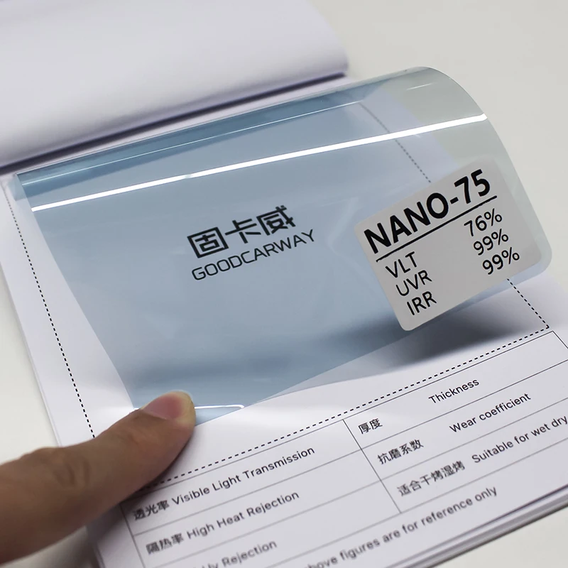Nano Ceramic Sputter Ultra Clear Insulation Nano-75 Car Solar Window Tint Film
Nano Ceramic Sputter Ultra Clear Insulation Nano-75 Car Solar Window Tint Film