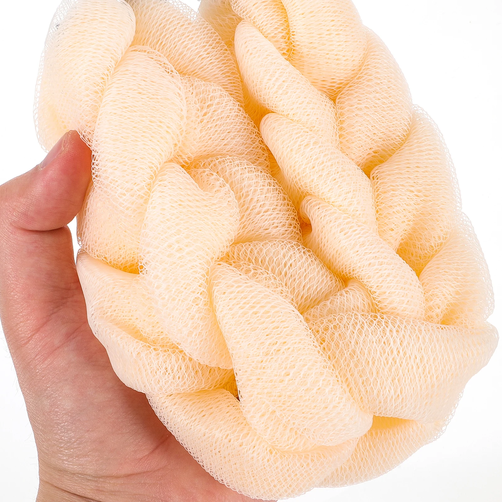 2pcs Bath Puff Gentle Exfoliating Shower Loofah Durable Cleaning Body Scrubber Soft Skin Massage Tool For Kids Bubbles Bath
2pcs Bath Puff Gentle Exfoliating Shower Loofah Durable Cleaning Body Scrubber Soft Skin Massage Tool For Kids Bubbles Bath