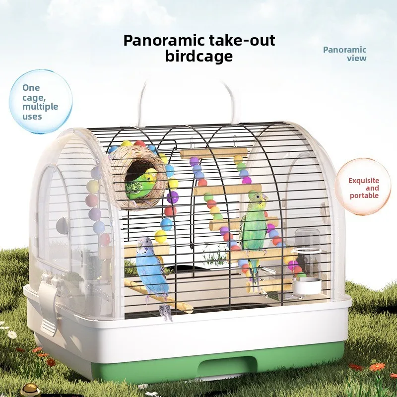 Parrot Travel Carrier Portable Bird Cage For Cockatiel Budgie Lovebird Parakeet Breathable Travel Carrier Outdoor Bird Cage
Parrot Travel Carrier Portable Bird Cage For Cockatiel Budgie Lovebird Parakeet Breathable Travel Carrier Outdoor Bird Cage