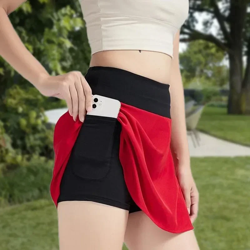 Lycra Sports Woman Women's Golf Wear Shorts Skirt Yoga Clothes Workout Leggings Clothing Fitness 2 in 1 Short Femme Court Tights
Lycra Sports Woman Women's Golf Wear Shorts Skirt Yoga Clothes Workout Leggings Clothing Fitness 2 in 1 Short Femme Court Tights