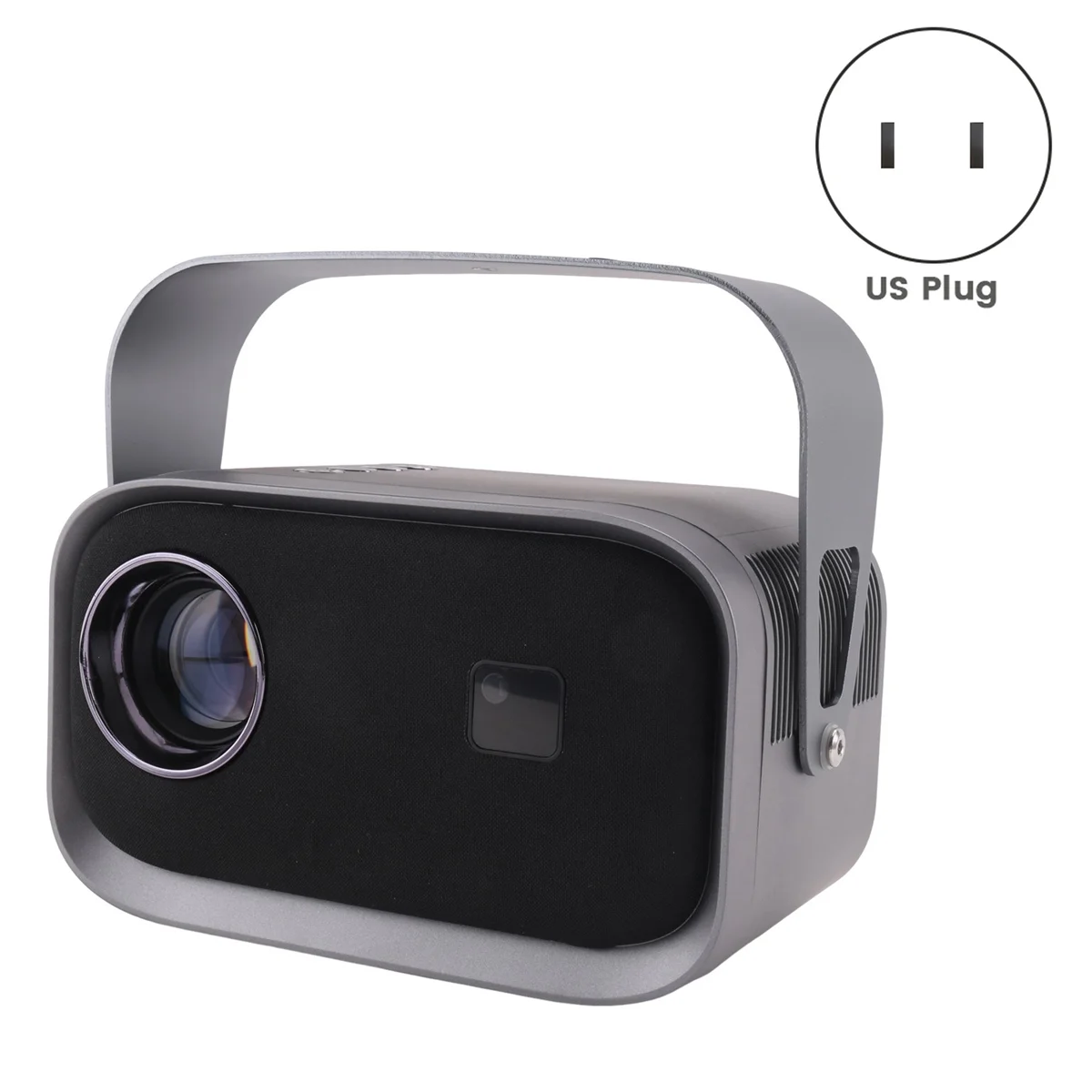 ATS-MINI Projector 3D Theater Portable Home Cinema LED Video Projector WIFI Mirror Android IOS for 1080P 4K Video US
ATS-MINI Projector 3D Theater Portable Home Cinema LED Video Projector WIFI Mirror Android IOS for 1080P 4K Video US