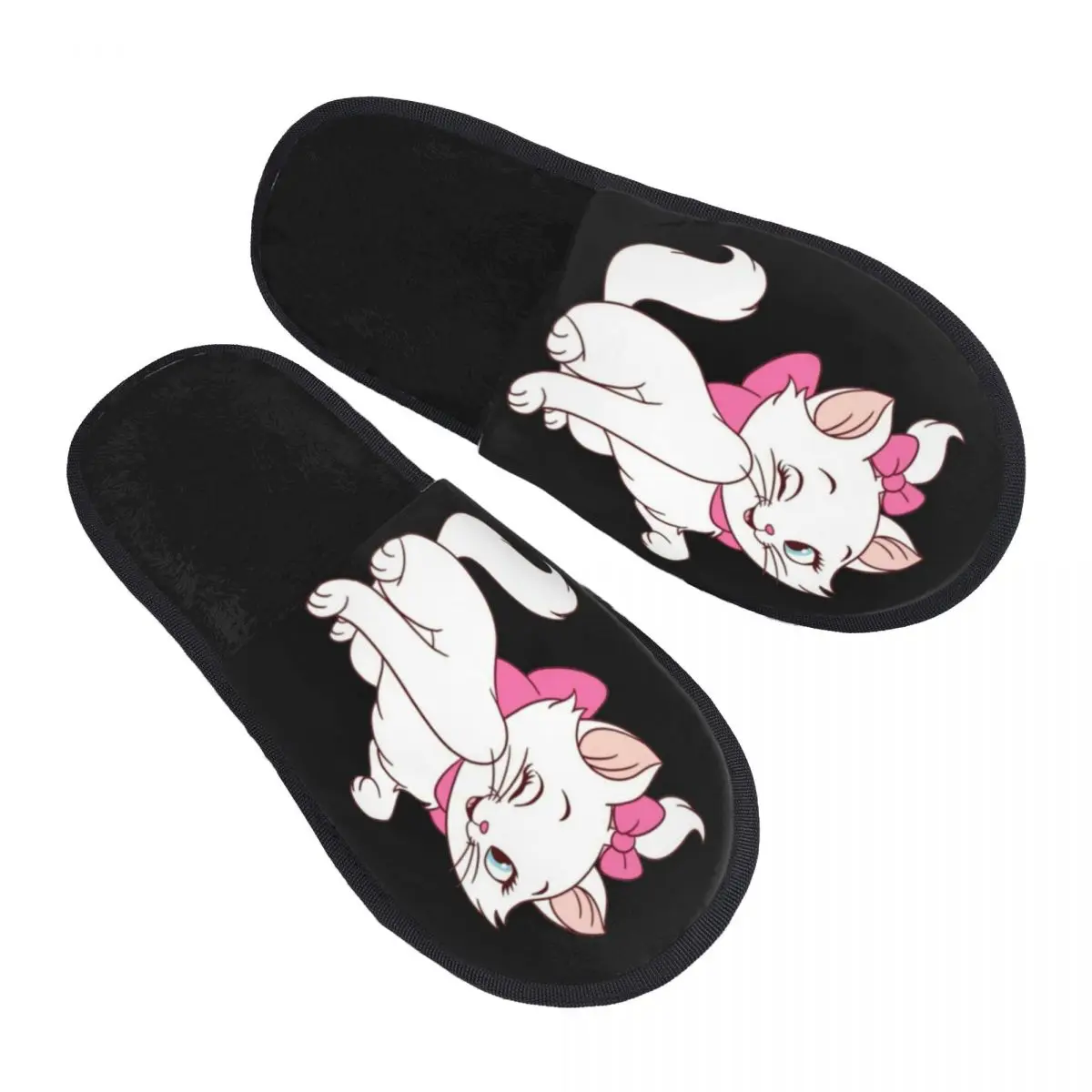 Custom Marie Cat Cartoon House Slippers Women Soft Memory Foam Slip On Hotel Slipper Shoes
Custom Marie Cat Cartoon House Slippers Women Soft Memory Foam Slip On Hotel Slipper Shoes