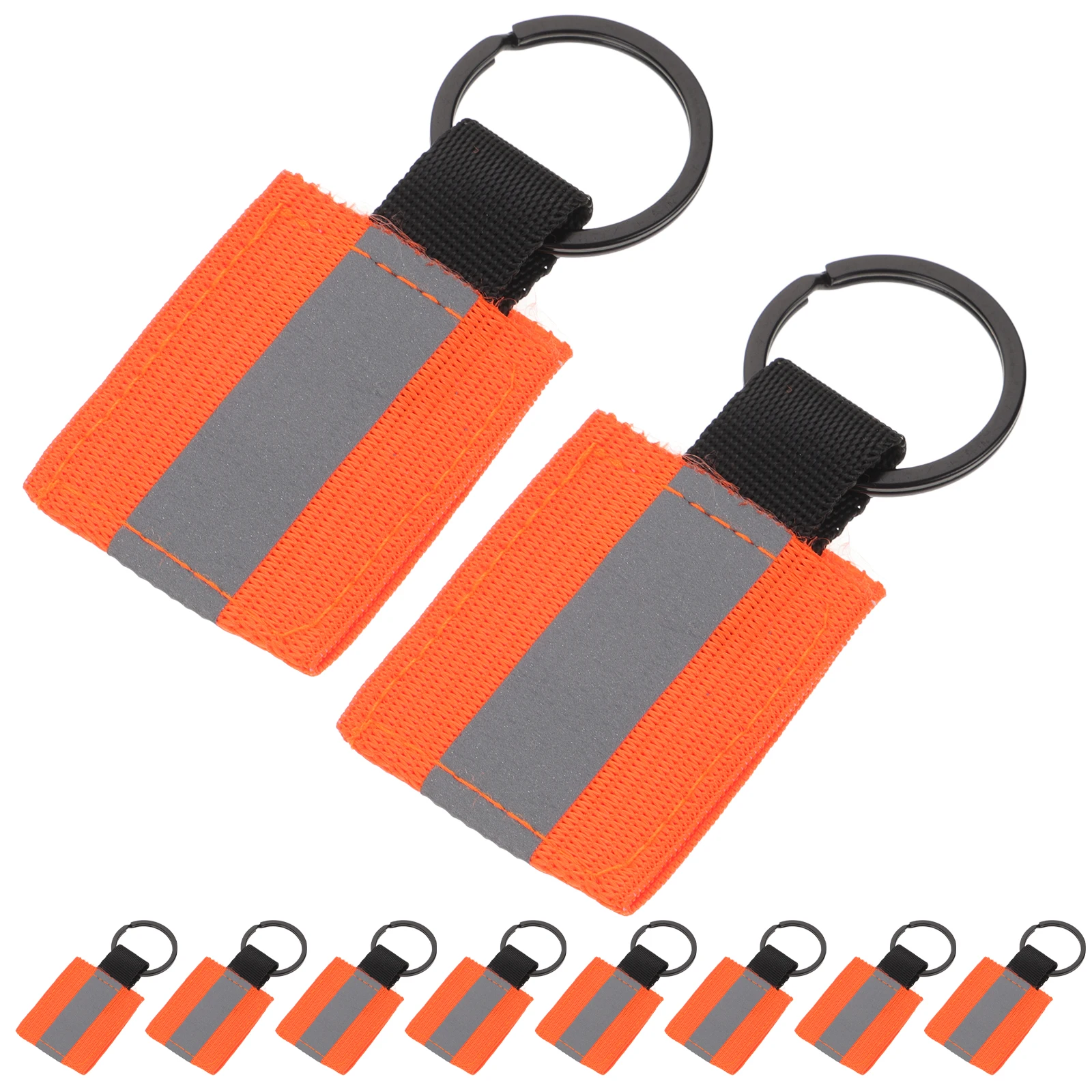 10pcs Reflective Keychain Tags Double Sided High Visibility Cute Nylon Pendants Backpack Accessories Kids
10pcs Reflective Keychain Tags Double Sided High Visibility Cute Nylon Pendants Backpack Accessories Kids