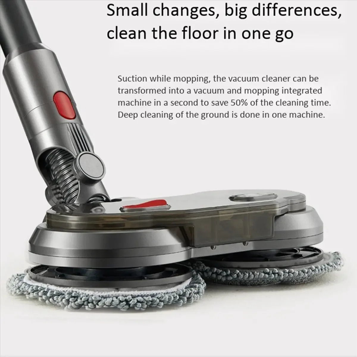A74X Electric Wet Dry Mopping Head for Dyson V7 V8 V10 V11 Cordless Vacuum Cleaner Accessories with Water Tank Mop Pads
A74X Electric Wet Dry Mopping Head for Dyson V7 V8 V10 V11 Cordless Vacuum Cleaner Accessories with Water Tank Mop Pads