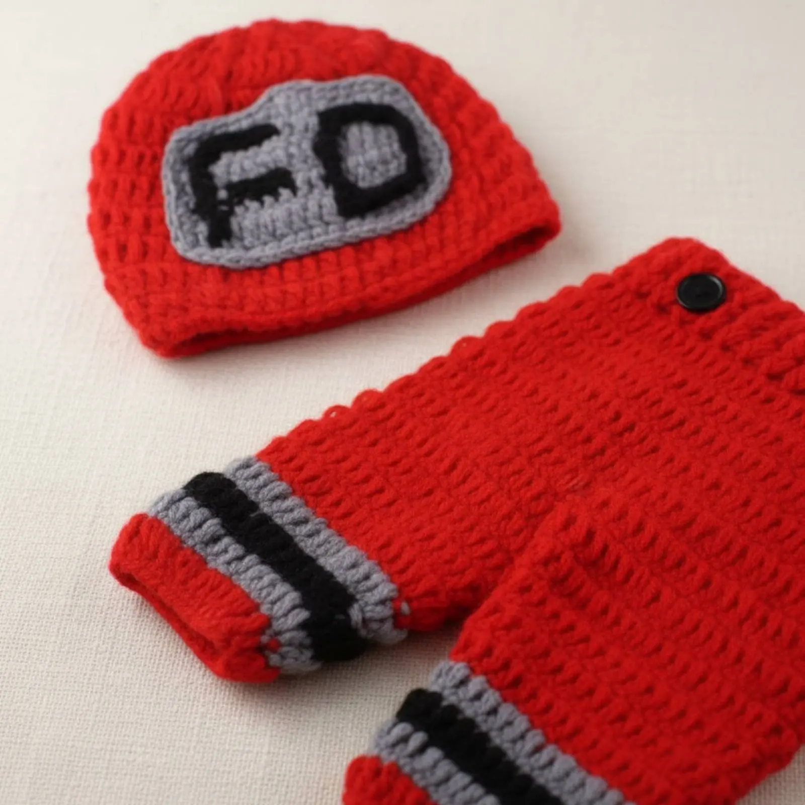 Newborn Firefighter Photo Prop Set Soft Yarn Crochet Firefighter Costume Newborn Emergency Responder Photo Outfit
Newborn Firefighter Photo Prop Set Soft Yarn Crochet Firefighter Costume Newborn Emergency Responder Photo Outfit