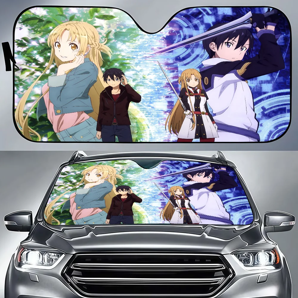 Sword Art Online автомобильная солнечная защита с подогревом лобового стекла солнцезащитный козырек автомобильный козырек от солнца авто солнцезащитный козырек автомобильные чехлы
Sword Art Online автомобильная солнечная защита с подогревом лобового стекла солнцезащитный козырек автомобильный козырек от солнца авто солнцезащитный козырек автомобильные чехлы