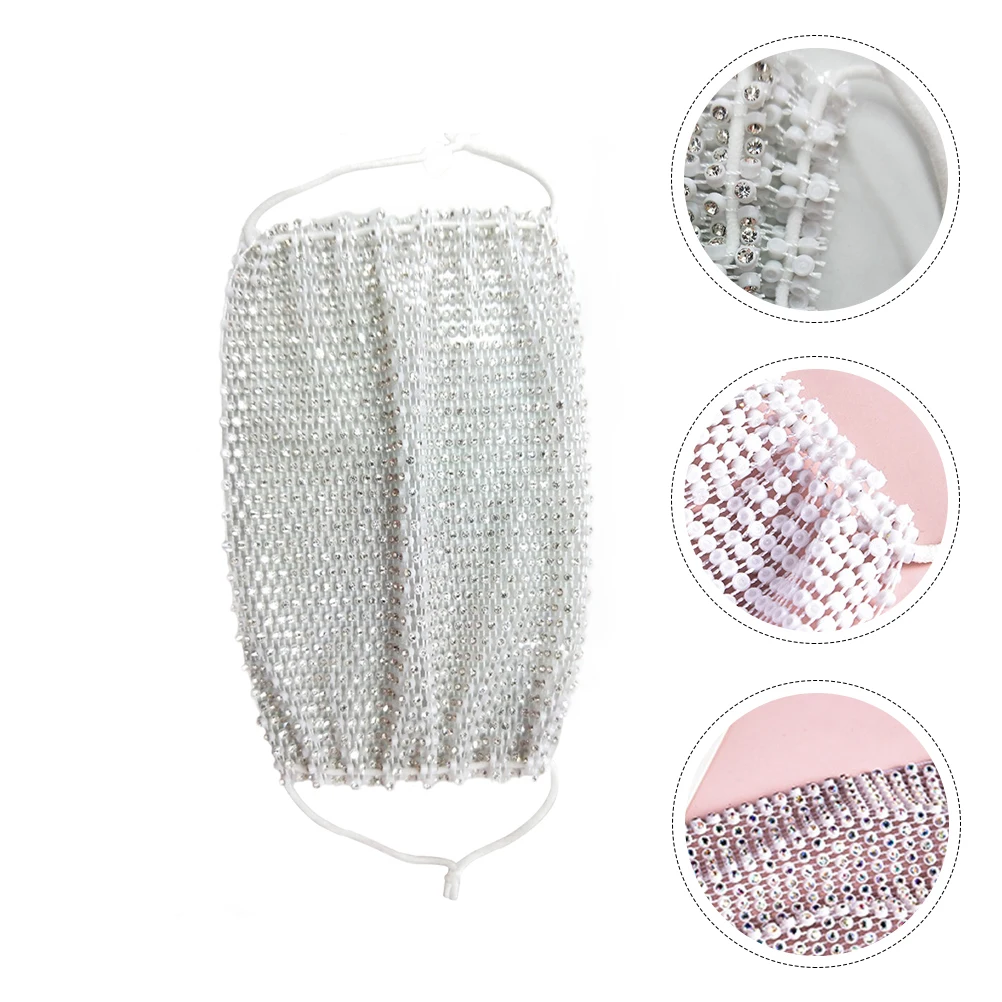 Water Diamond Mask Breathable Women Face Cover Premium Material Party Accessories Decorative Mouth Cover Creative
Water Diamond Mask Breathable Women Face Cover Premium Material Party Accessories Decorative Mouth Cover Creative