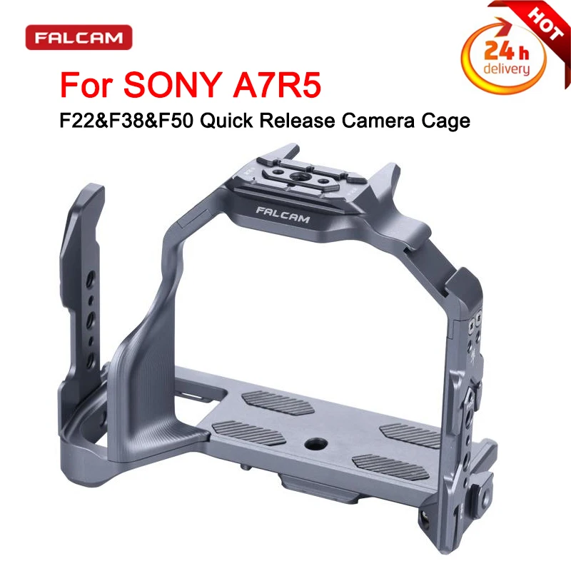 FALCAM F22&F38&F50 Quick Release Camera Cage (FOR SONY A7R5) C00B3605 Aluminum Alloy full Frame Camera Expansion Accessories
FALCAM F22&F38&F50 Quick Release Camera Cage (FOR SONY A7R5) C00B3605 Aluminum Alloy full Frame Camera Expansion Accessories