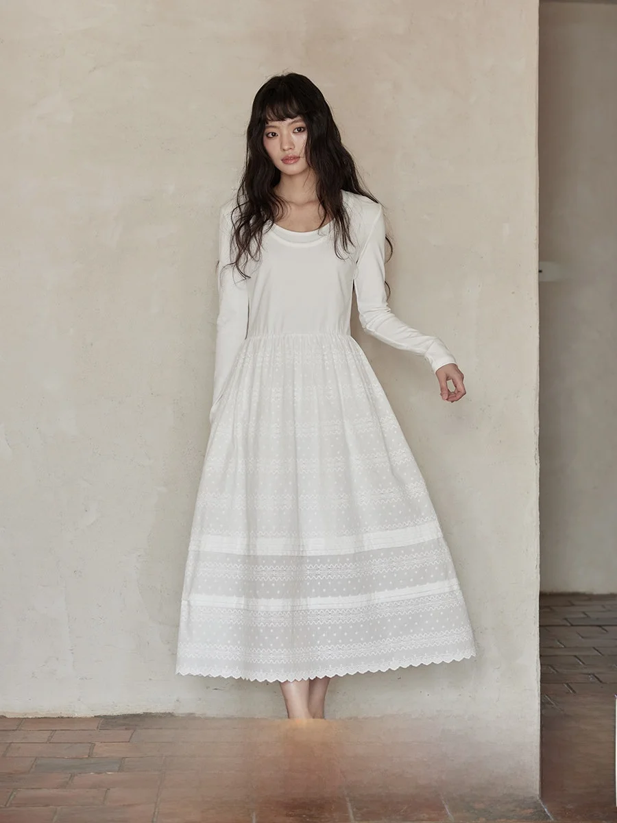 Новинка! Женское повседневное платье Ele White в корейском стиле, весна, с уникальным X-образным силуэтом, длинными рукавами, застежкой-молнией и эффектом утончения талии.
Новинка! Женское повседневное платье Ele White в корейском стиле, весна, с уникальным X-образным силуэтом, длинными рукавами, застежкой-молнией и эффектом утончения талии.