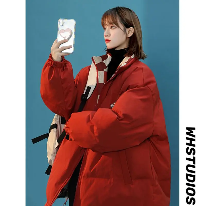 Women's Thiened Cotton Jaet 2024 New Sle Double-Sided Wear Ch Board Outerwear Winter Oversize Cotton Clothes Hong Ko...
Women's Thiened Cotton Jaet 2024 New Sle Double-Sided Wear Ch Board Outerwear Winter Oversize Cotton Clothes Hong Ko...