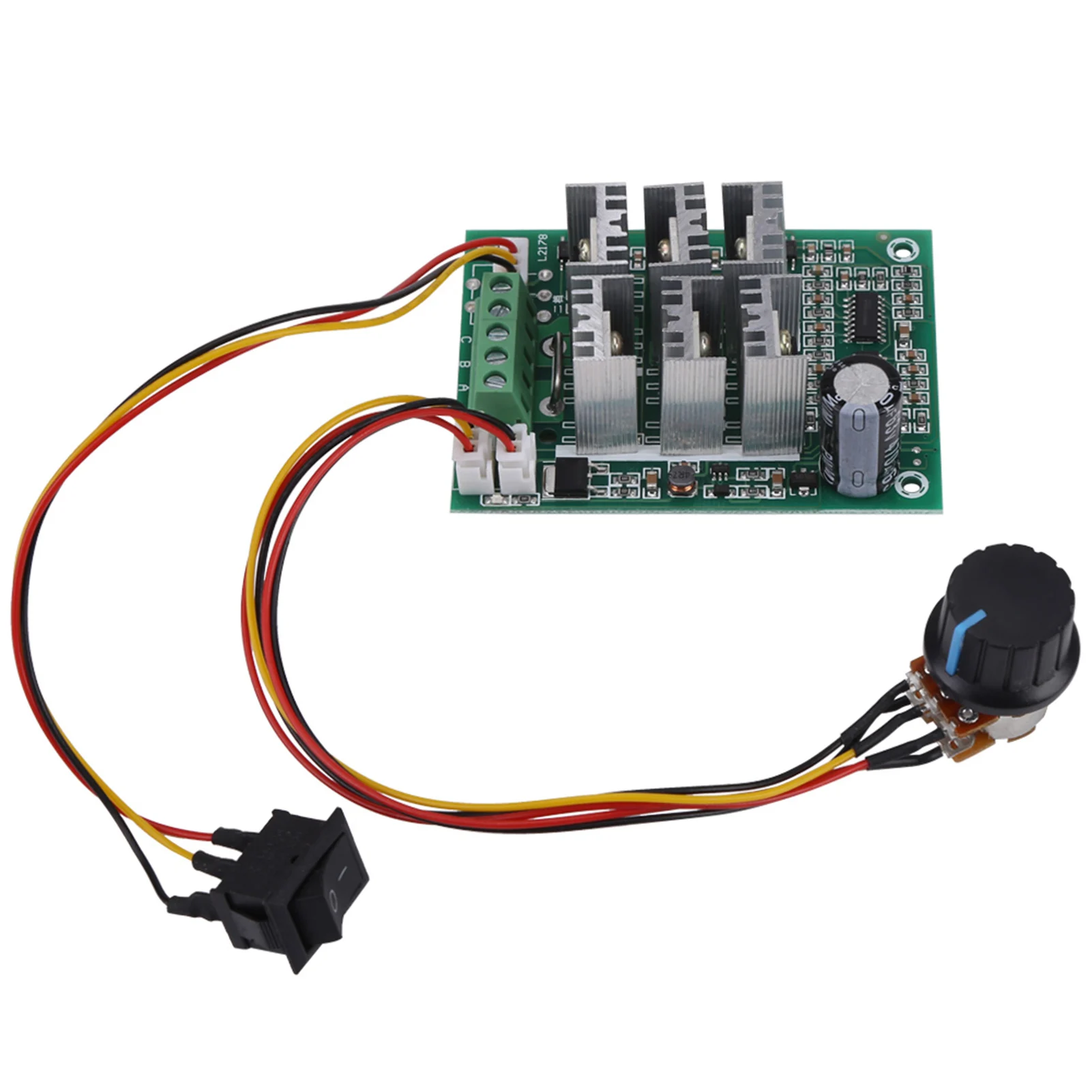 DC 5V‑36V 15A 3‑Phase Brushless Motor Speed Control CW CCW Reversible Switch
DC 5V‑36V 15A 3‑Phase Brushless Motor Speed Control CW CCW Reversible Switch