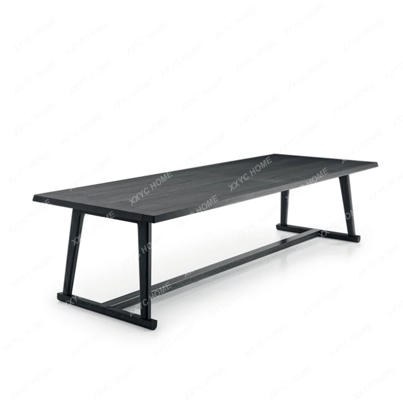 Nordic Industrial Style Solid Wood Desk Conference Table Long Table Rectangular Modern Minimalist Vintage Dining Table
Nordic Industrial Style Solid Wood Desk Conference Table Long Table Rectangular Modern Minimalist Vintage Dining Table