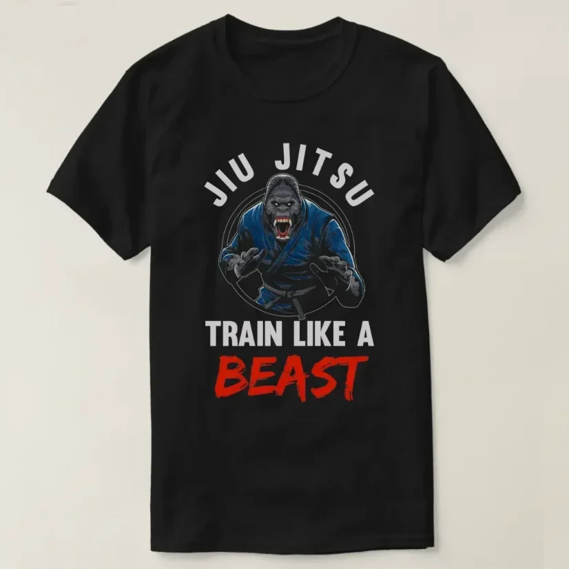 Gorilla Martial Arts Beast Brazilian Jiu Jitsu T-Shirt 100% Cotton O-Neck Short Sleeve Summer Casual Mens T-shirt Streetwear
Gorilla Martial Arts Beast Brazilian Jiu Jitsu T-Shirt 100% Cotton O-Neck Short Sleeve Summer Casual Mens T-shirt Streetwear