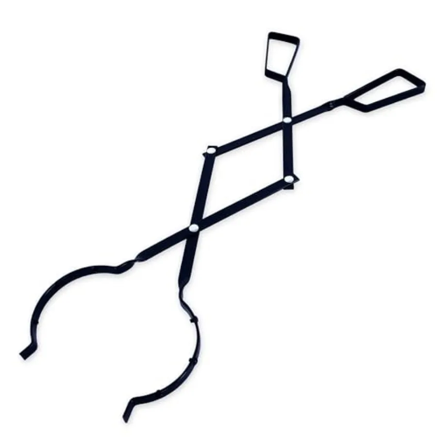 Fire Tongs for Fireplace or Pit- Reinforced Wrought Iron for extra strength - Log grabber- Rust resistant finish fireplace tong
Fire Tongs for Fireplace or Pit- Reinforced Wrought Iron for extra strength - Log grabber- Rust resistant finish fireplace tong