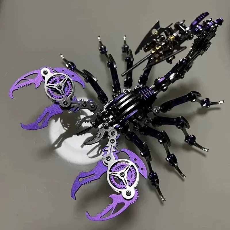 Longling 3d Metal Puzzle Mechanical Scorpion Model Diy Assembled Metal Building Kit Desktop Decor Collectible Gift For Adult
Longling 3d Metal Puzzle Mechanical Scorpion Model Diy Assembled Metal Building Kit Desktop Decor Collectible Gift For Adult