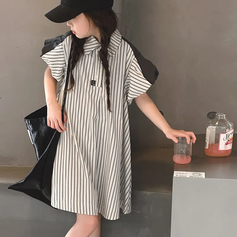 Ins Junior Kids Girls Dress Summer Infant Baby Girls Matching Shirt Dress Young Children Girls Striped Short Sleeve Cotton Skirt
Ins Junior Kids Girls Dress Summer Infant Baby Girls Matching Shirt Dress Young Children Girls Striped Short Sleeve Cotton Skirt