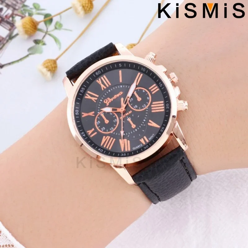KISMIS модные Женевские кварцевые часы с тремя глазами и шестью контактами с римскими цифрами, повседневные часы для пар для женщин и мужчин
KISMIS модные Женевские кварцевые часы с тремя глазами и шестью контактами с римскими цифрами, повседневные часы для пар для женщин и мужчин
