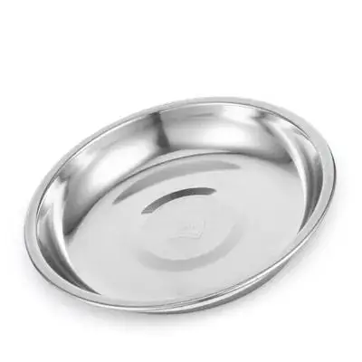 Stainless Steel Round Serving Plate for Dessert Snack Cake Appetizer Western Food Dinner Salad Steak Multipurpose Metal Dish
Stainless Steel Round Serving Plate for Dessert Snack Cake Appetizer Western Food Dinner Salad Steak Multipurpose Metal Dish