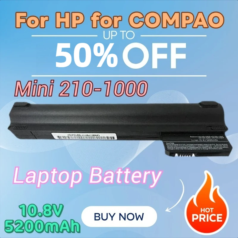 For HP for Compaq Mini 210 New Laptop Battery HSTNN-XBOO 590543-001 AN03 HSTNN-Q46C 582213-421 590544-001 HSTNN-DB0P
For HP for Compaq Mini 210 New Laptop Battery HSTNN-XBOO 590543-001 AN03 HSTNN-Q46C 582213-421 590544-001 HSTNN-DB0P
