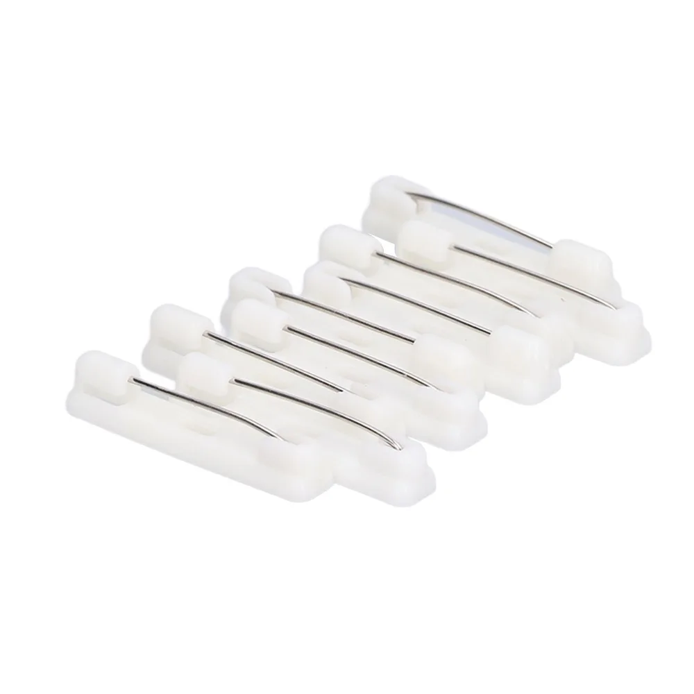 200pcs Safety Pins White Plastic Pins No Adhesive Back 1.46 Inch Safety Bar Pins Plastic Badge Pin Backs ID Badges
200pcs Safety Pins White Plastic Pins No Adhesive Back 1.46 Inch Safety Bar Pins Plastic Badge Pin Backs ID Badges