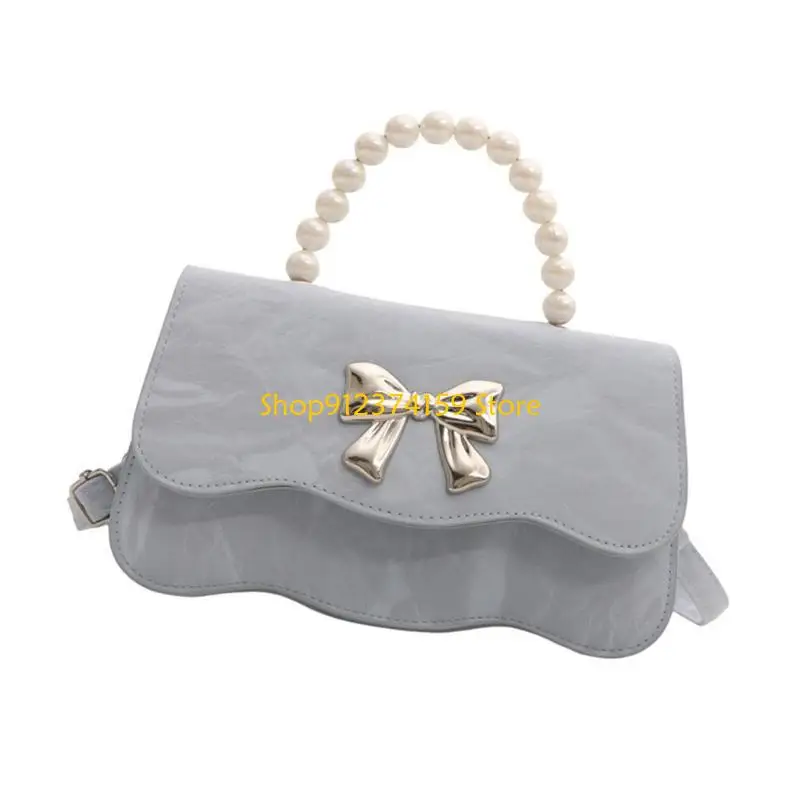 G5AE Womens PU Leather Sweet Bows Shoulder Bag Pearls Beaded Handle Handbag Purse with Adjustable Strap Small Crossbody Bag
G5AE Womens PU Leather Sweet Bows Shoulder Bag Pearls Beaded Handle Handbag Purse with Adjustable Strap Small Crossbody Bag