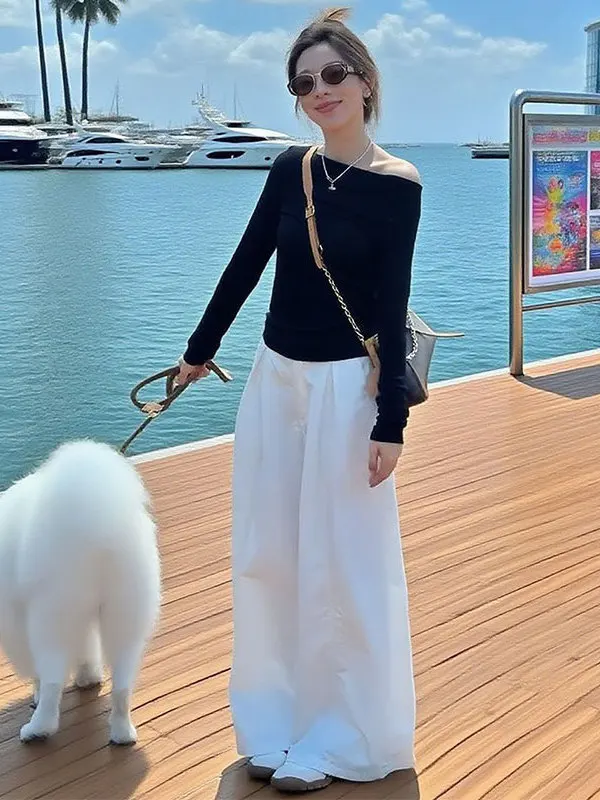 Женский комплект Faion для похудения, антивозрастной, длинная футболка Све, широкие брюки, костюм из двух предметов, полиэстер с высокой талией для поездок на работу, ...
Женский комплект Faion для похудения, антивозрастной, длинная футболка Све, широкие брюки, костюм из двух предметов, полиэстер с высокой талией для поездок на работу, ...