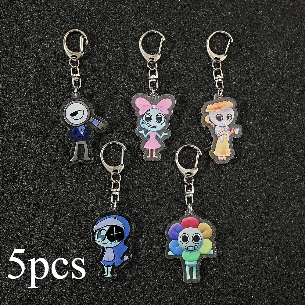 Game Dandy's World Keychains for Accessories Bag Shrimpo Gigi Connie Artro Sprout Dandy Vee Shelly Pebble Keyrings Jewelry Gifts
Game Dandy's World Keychains for Accessories Bag Shrimpo Gigi Connie Artro Sprout Dandy Vee Shelly Pebble Keyrings Jewelry Gifts