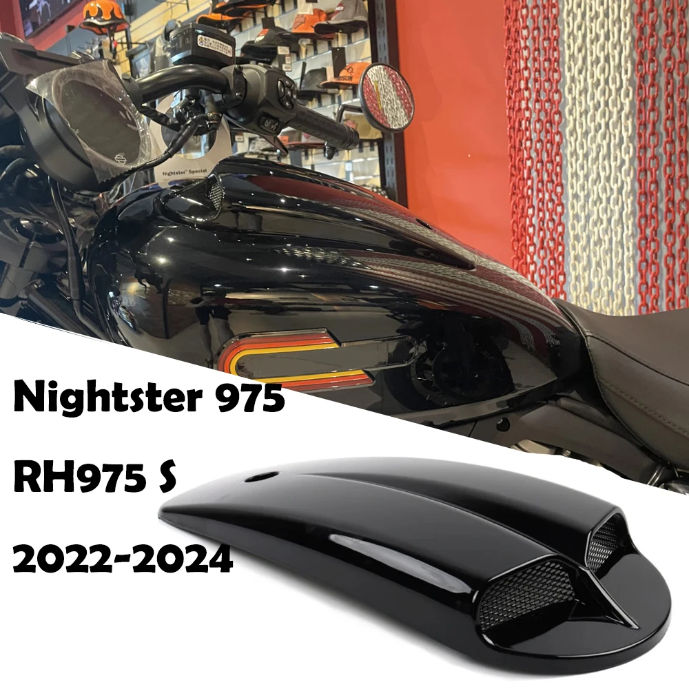 NEW motorcycle Dash Fuel Console Gas Tank Cover Air Scoop Smooth Gloss Black For Harley Nightster 975 RH975 S 2022-2024
NEW motorcycle Dash Fuel Console Gas Tank Cover Air Scoop Smooth Gloss Black For Harley Nightster 975 RH975 S 2022-2024