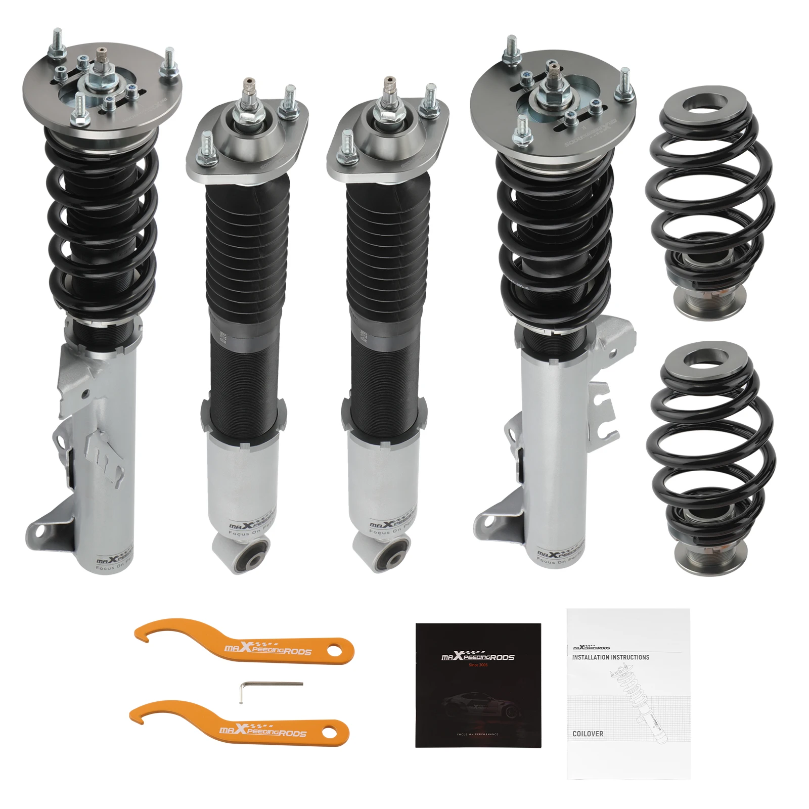 MaXpeedingrods Coilovers Shock Absorbers Kits For BMW 3 E36 318is 316i 320i 323i 323is 325i 328i 328is Damping Suspension
MaXpeedingrods Coilovers Shock Absorbers Kits For BMW 3 E36 318is 316i 320i 323i 323is 325i 328i 328is Damping Suspension