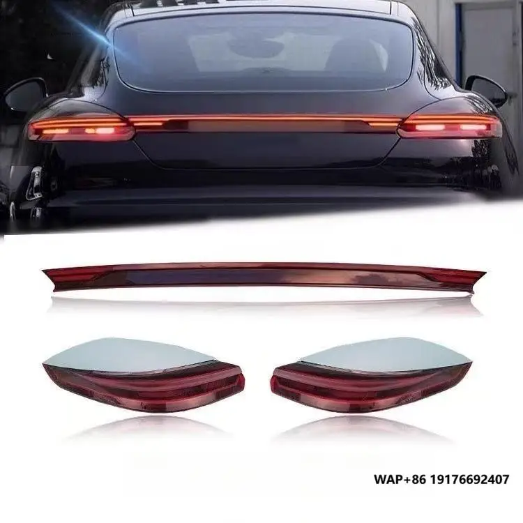 2023 LED Tail Lights for'Porsche Panamera 970 970.2 Auto Car Taillight Upgrade with New Style Red Smoked Rear Lamp
2023 LED Tail Lights for'Porsche Panamera 970 970.2 Auto Car Taillight Upgrade with New Style Red Smoked Rear Lamp