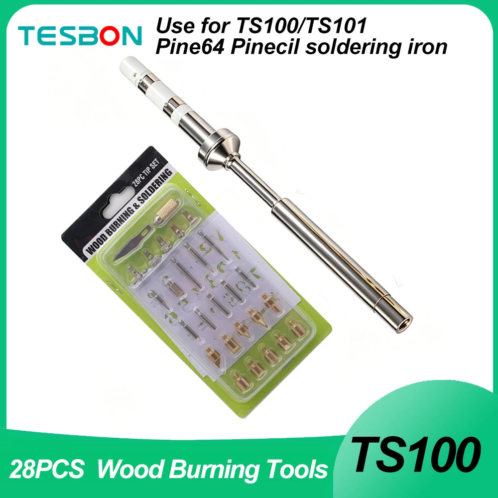 28Pcs Wood Burning Pen Tips Carving Alphabet Figure Symbol Tool for TS100 TS101 T85 Pine64 PInecil V1 V2 936 Soldering Iron
28Pcs Wood Burning Pen Tips Carving Alphabet Figure Symbol Tool for TS100 TS101 T85 Pine64 PInecil V1 V2 936 Soldering Iron