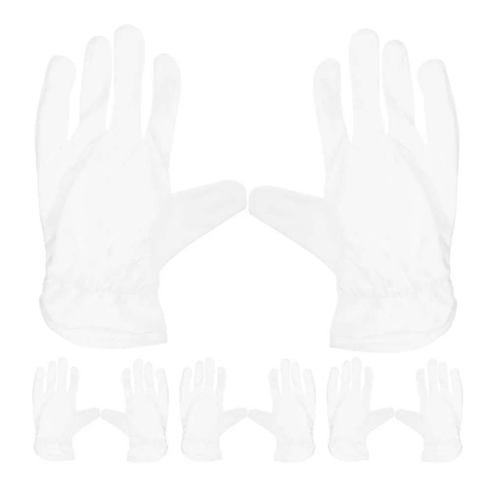 4Pairs White Microfiber Jewelry Gloves Anti-Static for Car Shows Exhibitions Archives Artwork Handling Comfortable Long-Wear
4Pairs White Microfiber Jewelry Gloves Anti-Static for Car Shows Exhibitions Archives Artwork Handling Comfortable Long-Wear