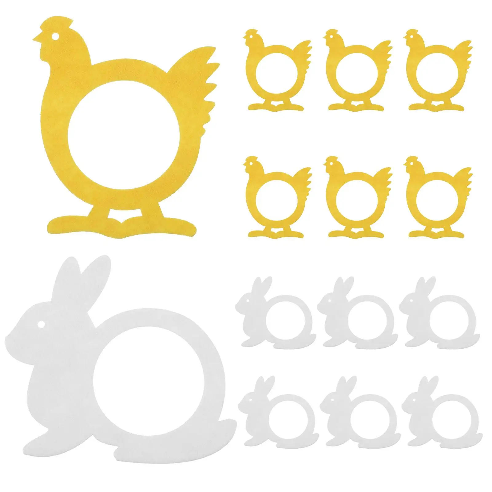 16 Pcs Felt Napkin Rings Chick Holiday Serviette Buckles Dining Table Party Dinner Napkin Holders Elegant Home Decor
16 Pcs Felt Napkin Rings Chick Holiday Serviette Buckles Dining Table Party Dinner Napkin Holders Elegant Home Decor