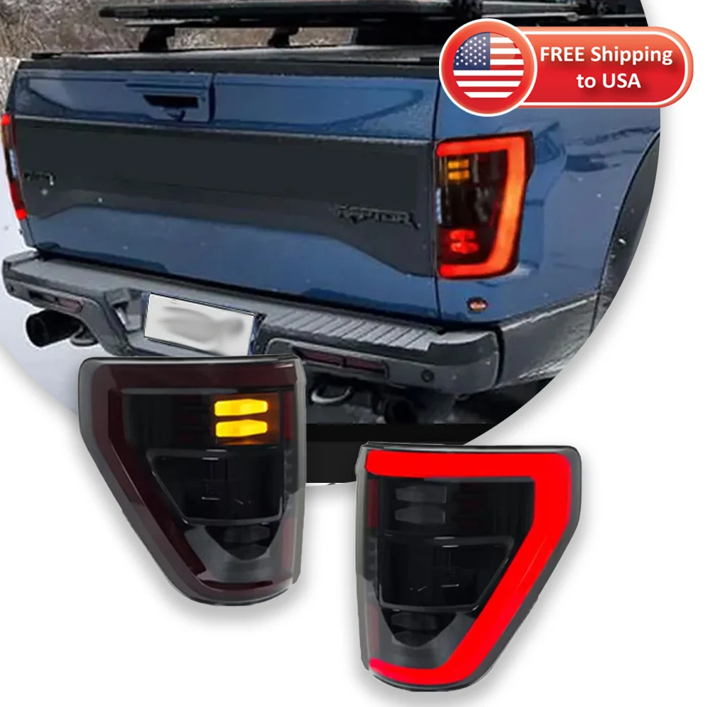 Car Tail Lights For Ford Raptor F150 2021-2023 LED Car Tail Lamps Daytime Running Lights Dynamic Turn Signals
Car Tail Lights For Ford Raptor F150 2021-2023 LED Car Tail Lamps Daytime Running Lights Dynamic Turn Signals